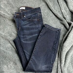 Madewell Women's Skinny Jeans - Dark Blue